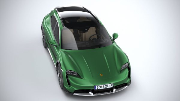 Porsche Taycan Turbo S Cross Turismo 2021