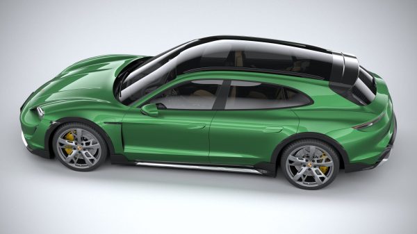 Porsche Taycan Turbo S Cross Turismo 2021