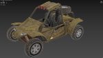 Sand Buggy vehicle for games