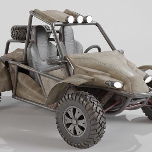 Sand Buggy vehicle for games