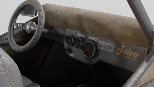 Sand Buggy vehicle for games