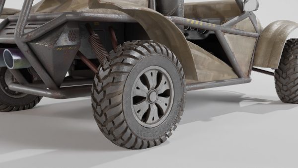 Sand Buggy vehicle for games