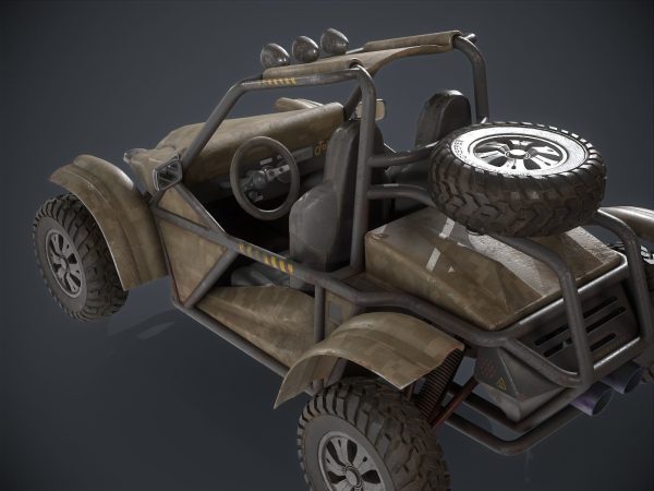Sand Buggy vehicle for games