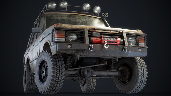 set of rangerover  car  with interior  in 9 color variants az9
