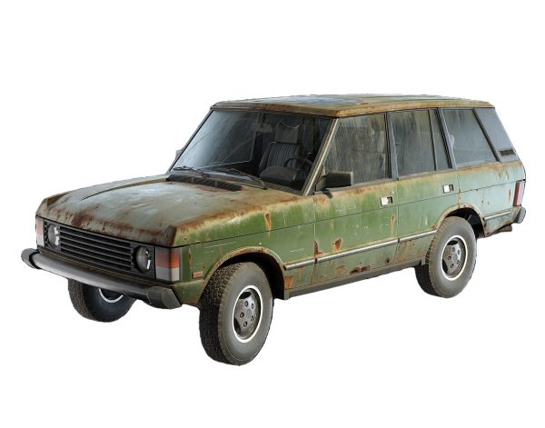 set of rangerover  car  with interior  in 9 color variants az9