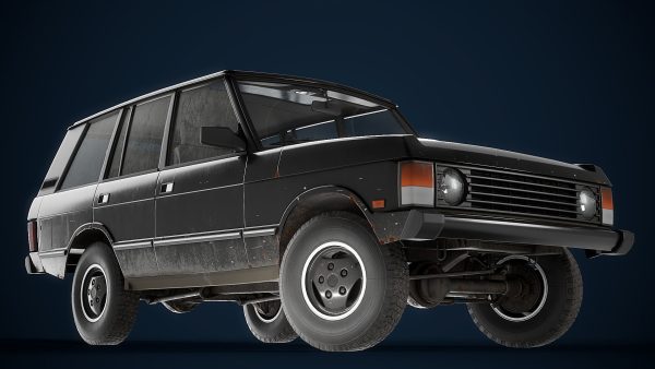 set of rangerover  car  with interior  in 9 color variants az9