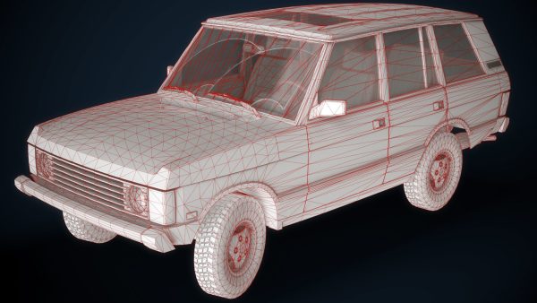 set of rangerover  car  with interior  in 9 color variants az9