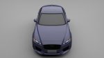 Sports Sedan Game-Ready Model Low-poly 3D model