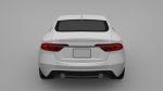 Sports Sedan Game-Ready Model Low-poly 3D model