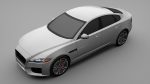 Sports Sedan Game-Ready Model Low-poly 3D model