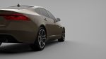 Sports Sedan Game-Ready Model Low-poly 3D model