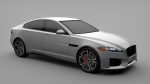 Sports Sedan Game-Ready Model Low-poly 3D model