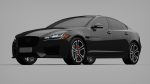 Sports Sedan Game-Ready Model Low-poly 3D model