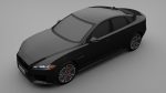 Sports Sedan Game-Ready Model Low-poly 3D model