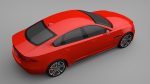 Sports Sedan Game-Ready Model Low-poly 3D model