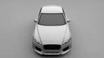 Sports Sedan Game-Ready Model Low-poly 3D model