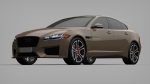 Sports Sedan Game-Ready Model Low-poly 3D model
