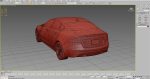 Sports Sedan Game-Ready Model Low-poly 3D model