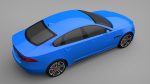Sports Sedan Game-Ready Model Low-poly 3D model