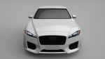 Sports Sedan Game-Ready Model Low-poly 3D model