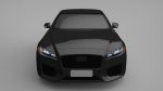Sports Sedan Game-Ready Model Low-poly 3D model