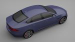 Sports Sedan Game-Ready Model Low-poly 3D model