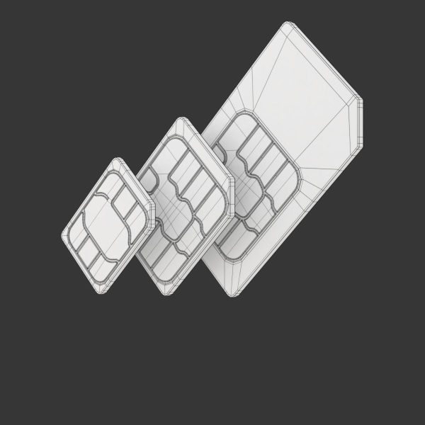 Standard Micro and Nano SIM Cards