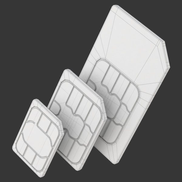 Standard Micro and Nano SIM Cards