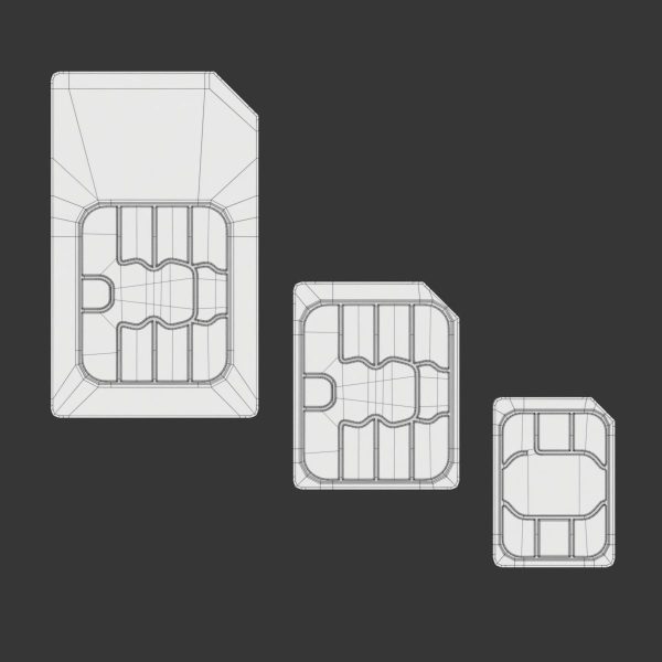 Standard Micro and Nano SIM Cards