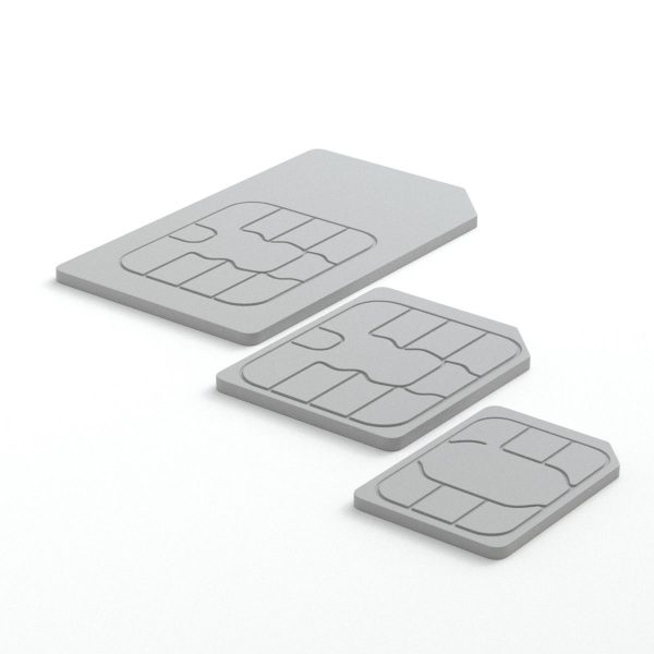 Standard Micro and Nano SIM Cards