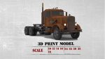 STL files American Industrial Truck 281 From The Movie Duel