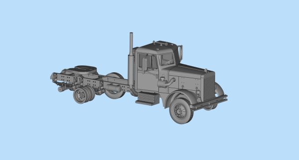 STL files American Industrial Truck 281 From The Movie Duel
