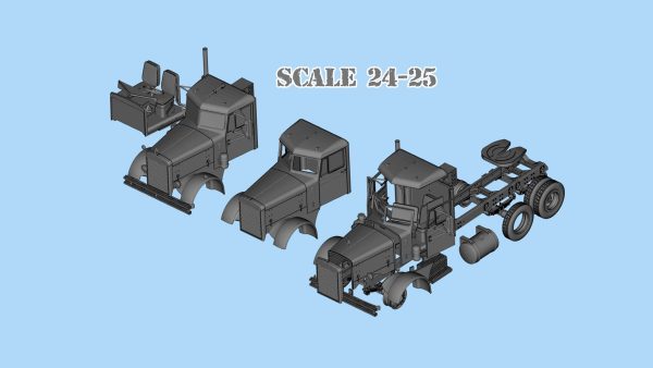 STL files American Industrial Truck 281 From The Movie Duel