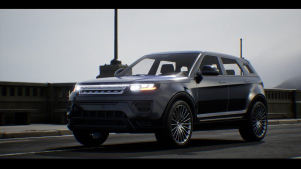 SUV 03 Driveable Animated Realistic
