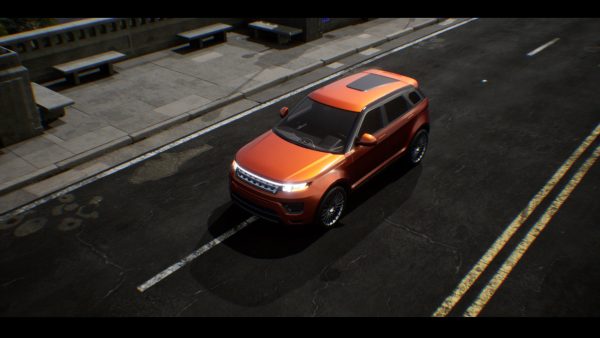 SUV 03 Driveable Animated Realistic