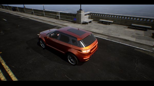 SUV 03 Driveable Animated Realistic