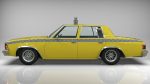 Taxi Chevrolet malibu1981 lowpoly