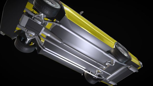 Taxi Chevrolet malibu1981 lowpoly