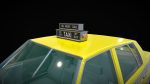Taxi Chevrolet malibu1981 lowpoly