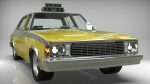Taxi Chevrolet malibu1981 lowpoly
