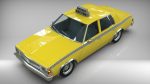 Taxi Chevrolet malibu1981 lowpoly