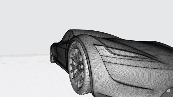 TESLA ROADSTER 2020 FOR 3D PRINTING STL FILES