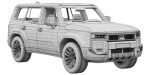 Toyota Land Cruiser 250 Prado 2024