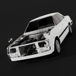Toyota Mark II GX61 HARDTOP