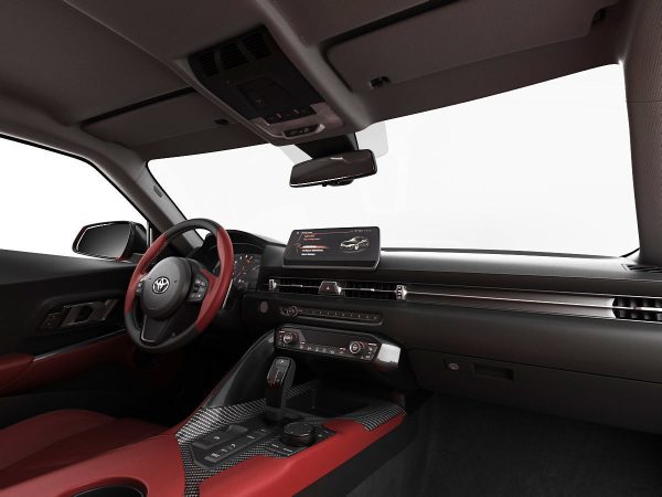 Toyota Supra 2020 with interior