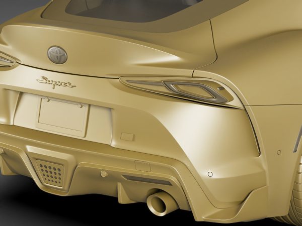 Toyota Supra 2020 with interior