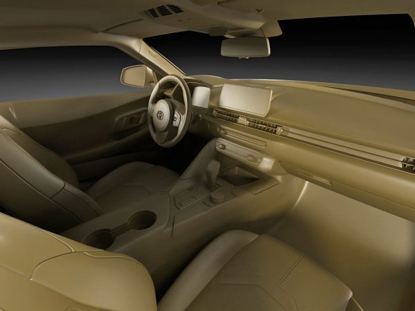 Toyota Supra 2020 with interior