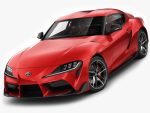Toyota Supra 2020 with interior