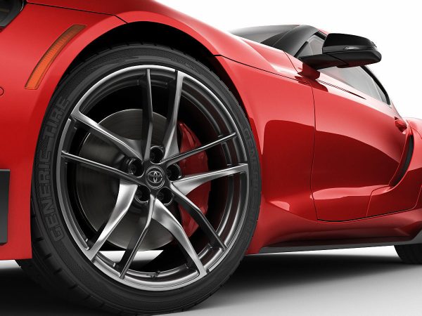 Toyota Supra 2020 with interior