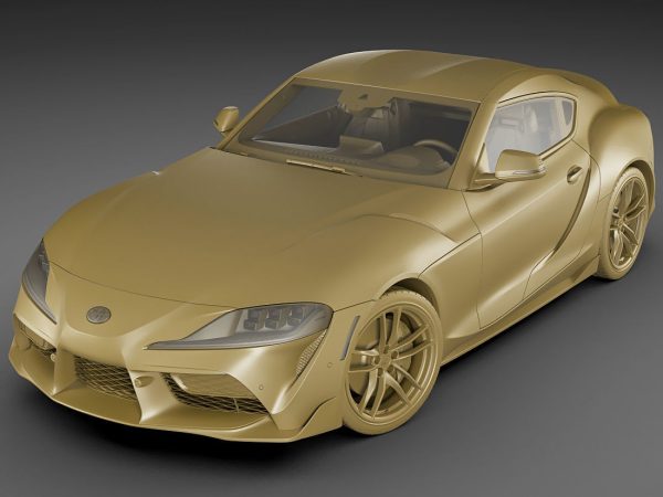 Toyota Supra 2020 with interior